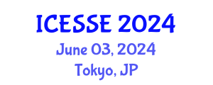 International Conference on Earth and Space Sciences and Engineering (ICESSE) June 03, 2024 - Tokyo, Japan