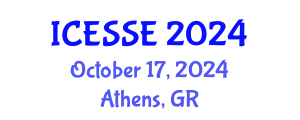 International Conference on Earth and Space Sciences and Engineering (ICESSE) October 17, 2024 - Athens, Greece