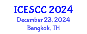 International Conference on Earth Science and Climate Change (ICESCC) December 23, 2024 - Bangkok, Thailand