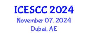 International Conference on Earth Science and Climate Change (ICESCC) November 07, 2024 - Dubai, United Arab Emirates