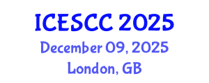 International Conference on Earth Science and Climate Change (ICESCC) December 09, 2025 - London, United Kingdom