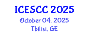 International Conference on Earth Science and Climate Change (ICESCC) October 04, 2025 - Tbilisi, Georgia