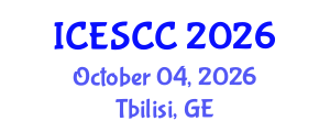 International Conference on Earth Science and Climate Change (ICESCC) October 04, 2026 - Tbilisi, Georgia