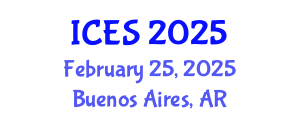 International Conference on Earth Science (ICES) February 25, 2025 - Buenos Aires, Argentina