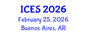 International Conference on Earth Science (ICES) February 25, 2026 - Buenos Aires, Argentina