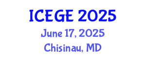 International Conference on Earthquake and Geological Engineering (ICEGE) June 17, 2025 - Chisinau, Republic of Moldova