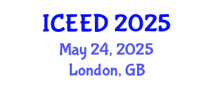 International Conference on Earthquake Engineering and Dynamics (ICEED) May 24, 2025 - London, United Kingdom