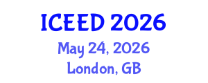 International Conference on Earthquake Engineering and Dynamics (ICEED) May 24, 2026 - London, United Kingdom