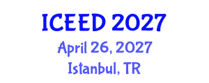 International Conference on Earthquake Engineering and Dynamics (ICEED) April 26, 2027 - Istanbul, Turkey