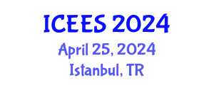 International Conference on Earthquake Engineering and Seismology (ICEES) April 25, 2024 - Istanbul, Turkey