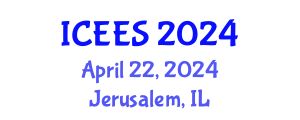 International Conference on Earthquake Engineering and Seismology (ICEES) April 22, 2024 - Jerusalem, Israel