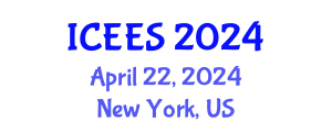 International Conference on Earthquake Engineering and Seismology (ICEES) April 22, 2024 - New York, United States
