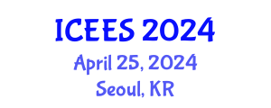 International Conference on Earthquake Engineering and Seismology (ICEES) April 25, 2024 - Seoul, Republic of Korea