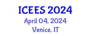 International Conference on Earthquake Engineering and Seismology (ICEES) April 04, 2024 - Venice, Italy