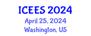 International Conference on Earthquake Engineering and Seismology (ICEES) April 25, 2024 - Washington, United States