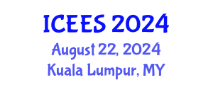 International Conference on Earthquake Engineering and Seismology (ICEES) August 22, 2024 - Kuala Lumpur, Malaysia