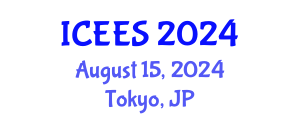 International Conference on Earthquake Engineering and Seismology (ICEES) August 15, 2024 - Tokyo, Japan
