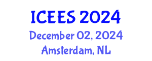 International Conference on Earthquake Engineering and Seismology (ICEES) December 02, 2024 - Amsterdam, Netherlands