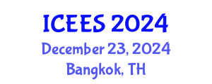 International Conference on Earthquake Engineering and Seismology (ICEES) December 23, 2024 - Bangkok, Thailand