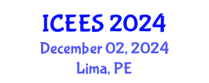 International Conference on Earthquake Engineering and Seismology (ICEES) December 02, 2024 - Lima, Peru