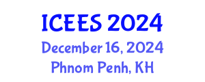 International Conference on Earthquake Engineering and Seismology (ICEES) December 16, 2024 - Phnom Penh, Cambodia