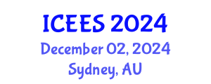 International Conference on Earthquake Engineering and Seismology (ICEES) December 02, 2024 - Sydney, Australia