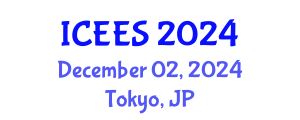 International Conference on Earthquake Engineering and Seismology (ICEES) December 02, 2024 - Tokyo, Japan