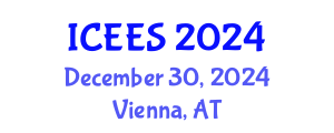 International Conference on Earthquake Engineering and Seismology (ICEES) December 30, 2024 - Vienna, Austria