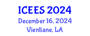 International Conference on Earthquake Engineering and Seismology (ICEES) December 16, 2024 - Vientiane, Laos