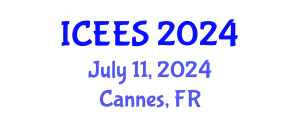 International Conference on Earthquake Engineering and Seismology (ICEES) July 11, 2024 - Cannes, France