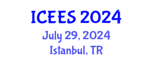 International Conference on Earthquake Engineering and Seismology (ICEES) July 29, 2024 - Istanbul, Turkey