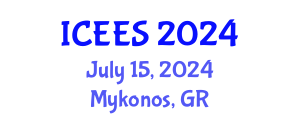 International Conference on Earthquake Engineering and Seismology (ICEES) July 15, 2024 - Mykonos, Greece