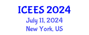 International Conference on Earthquake Engineering and Seismology (ICEES) July 11, 2024 - New York, United States