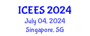 International Conference on Earthquake Engineering and Seismology (ICEES) July 04, 2024 - Singapore, Singapore