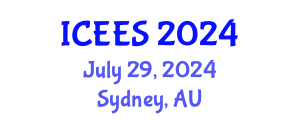 International Conference on Earthquake Engineering and Seismology (ICEES) July 29, 2024 - Sydney, Australia