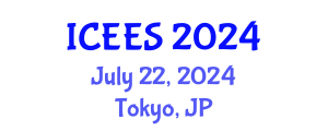 International Conference on Earthquake Engineering and Seismology (ICEES) July 22, 2024 - Tokyo, Japan