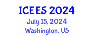 International Conference on Earthquake Engineering and Seismology (ICEES) July 15, 2024 - Washington, United States