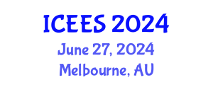 International Conference on Earthquake Engineering and Seismology (ICEES) June 27, 2024 - Melbourne, Australia
