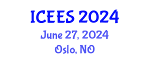 International Conference on Earthquake Engineering and Seismology (ICEES) June 27, 2024 - Oslo, Norway
