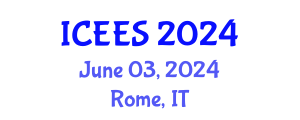 International Conference on Earthquake Engineering and Seismology (ICEES) June 03, 2024 - Rome, Italy
