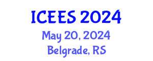 International Conference on Earthquake Engineering and Seismology (ICEES) May 20, 2024 - Belgrade, Serbia