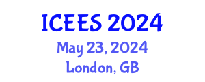 International Conference on Earthquake Engineering and Seismology (ICEES) May 23, 2024 - London, United Kingdom