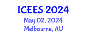 International Conference on Earthquake Engineering and Seismology (ICEES) May 02, 2024 - Melbourne, Australia