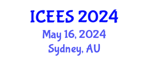 International Conference on Earthquake Engineering and Seismology (ICEES) May 16, 2024 - Sydney, Australia