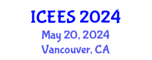 International Conference on Earthquake Engineering and Seismology (ICEES) May 20, 2024 - Vancouver, Canada