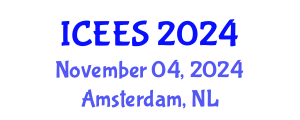 International Conference on Earthquake Engineering and Seismology (ICEES) November 04, 2024 - Amsterdam, Netherlands