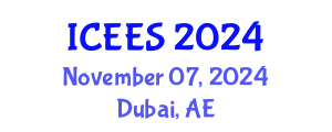 International Conference on Earthquake Engineering and Seismology (ICEES) November 07, 2024 - Dubai, United Arab Emirates