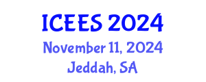 International Conference on Earthquake Engineering and Seismology (ICEES) November 11, 2024 - Jeddah, Saudi Arabia