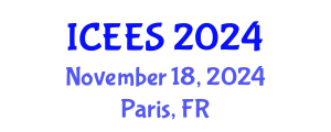 International Conference on Earthquake Engineering and Seismology (ICEES) November 18, 2024 - Paris, France