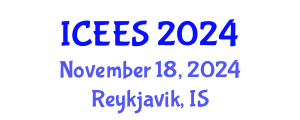 International Conference on Earthquake Engineering and Seismology (ICEES) November 18, 2024 - Reykjavik, Iceland